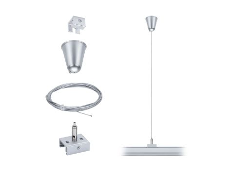 Zawiesie z autoregulacją do systemu ProRail3 3m srebrny - 3