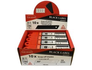 Ostrza odłamywane 18 mm, 15 seg (10 szt).. Abraboro - image 2