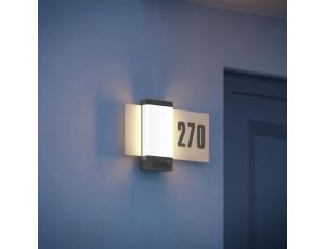 Oprawa numeryczna elewacyjna z czujnikiem STEINEL L 270  DIGI SC Bluetooth Mesh 7,8W 3000K 637lm LED IP44 IK03 230V antracyt / aluminium - image 2