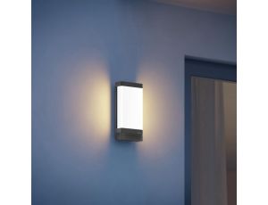 Oprawa numeryczna elewacyjna z czujnikiem STEINEL L 271 DIGI SC Bluetooth Mesh 6,6W 3000K 566lm LED IP44 IK03 230V antracyt / aluminium - image 2