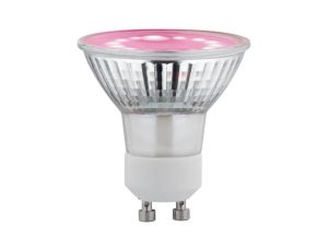 Źródło światła prowzrostowe LED Plant GU10 3,5W 95lm 1100K grow green 230V szkło