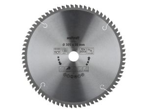 Piła tarczowa 305/30 mm HM Wolfcraft - dokładne, czyste ciecie