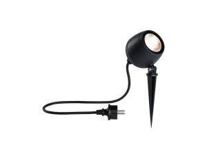 Reflektor ogrodowy KIKOLO LED 8W 60st. 500lm 3000K IP65 230V antracyt / aluminium