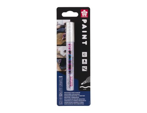 Marker Paint  ze średnią końcówką, biały, Sakura