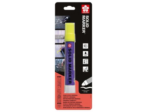 Marker Solid neonowy żółty, Sakura