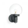 Lampa elewacyjna z czujnikiem ruchu  i zmierzchu Steinel L 115 S PIR  E27 max 60W IP44 IK03 230V antracyt / szkło / tworzywo sztuczne - 2
