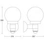 Lampa elewacyjna z czujnikiem ruchu  i zmierzchu Steinel L 115 S PIR  E27 max 60W IP44 IK03 230V antracyt / szkło / tworzywo sztuczne - 4