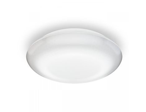 Oprawa sufitowa z czujnikiem ruchu i zmierzchu DL VARIO QUATTRO PRO S 14W LED 3000K 1430lm IP54 IK07 230V biała / tworzywo sztuczne
