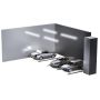 Oprawa liniowa z modułem awaryjnym i z czujnikiem  ruchu STEINEL RS PRO 5150 SC EM LED HF DIM Bluetooth Mesh 42W 4000K 5940lm LED IP65 IK07 230V szary / tworzywo sztuczne - 4