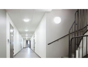 Oprawa z czujnikiem ruchu i zmierzchu RS PRO S20 SC 15,7W LED HF Bluetooth Mesh 1630lm 3000K IP20 IK07 230V światło bazowe/ biała / aluminium /poliwęglan Multipack 5 szt. - image 2