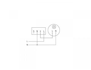 Czujnik obecności i zmierzchu HF 360-2 COM1 Bluetooth Mesh podtynkowy IP20 kwadrat biały - image 2