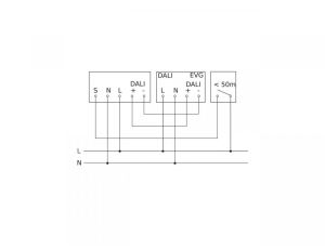 Czujnik obecności i zmierzchu HF 360-2 DALI-2 APC natynkowy IP54 kwadrat biały - image 2