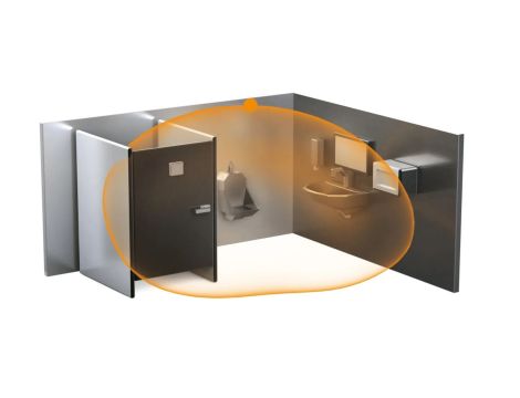 Czujnik obecności i zmierzchu HF 360-2 KNX V3.5 Bluetooth Mesh natynkowy IP20 kwadrat biały - 2