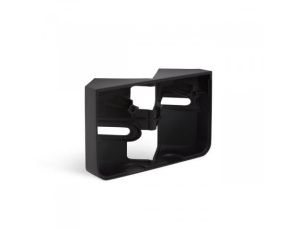 Uchwyt ścienny narożny pasuje do naświetlacza Led Homer 2 / Led PRO 240 czarny