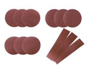 Taśma ścierna Scheppach do BTS800/900 3xK80, 3x120, 3x180, 1x taśma K80, 1xtaśma K120, 1xtaśma K180