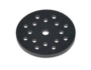 Podkładka pad gąbka z rzepem fi 125mm wielootworowa