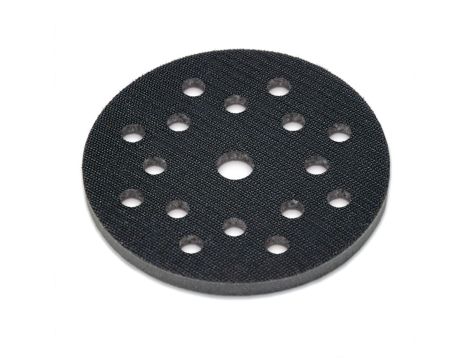 Podkładka pad gąbka z rzepem fi 125mm wielootworowa