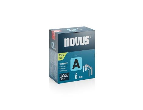 Zszywki typ A 53/6 NOVUS [5000 szt.]