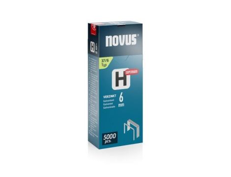Zszywki typ H 37/6 NOVUS super twarde [5000szt.]