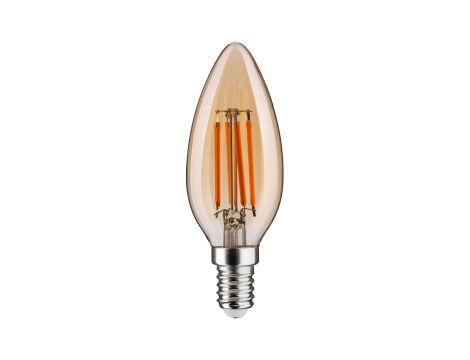 Źródło światła LED 1879 świeca  DIM 4.9W 450lm E14 1800K 230V złoty / szkło - 2