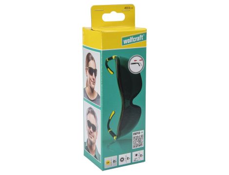 Okulary ochronne OUTDOOR, przyciemniane Wolfcraft CE - 2