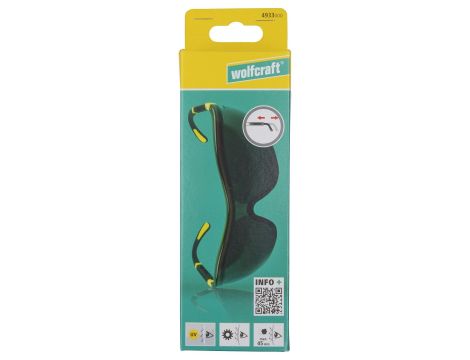 Okulary ochronne OUTDOOR, przyciemniane Wolfcraft CE - 3