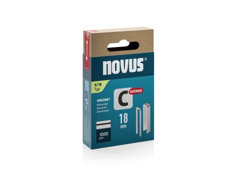 Zszywki typ C 4/18 NOVUS [1000 szt.]