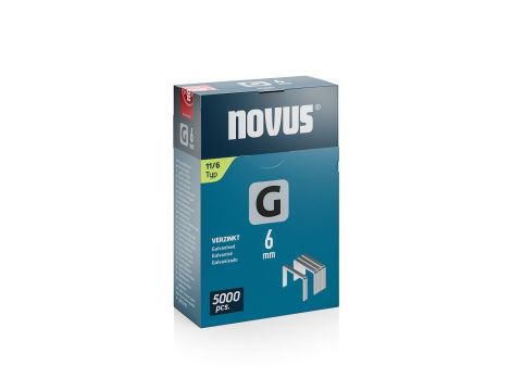 Zszywki typ G 11/6 NOVUS [5000 szt.]