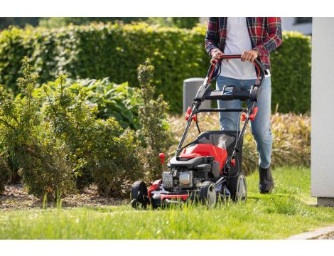 Kosiarka spalinowa Scheppach MS173-51E elektrostart + olej + nóż - 10