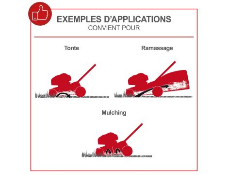 Kosiarka spalinowa Scheppach MS173-51E elektrostart + olej + nóż - 8