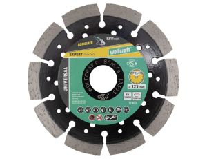 Tarcza diamentowa 125 do cięcia PRO Laser Universal, wolfcraft