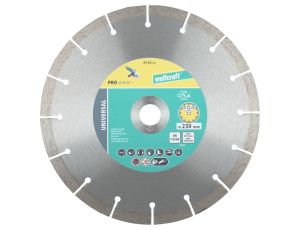 Tarcza diamentowa 230 do cięcia uniwersalna PRO, wolfcraft