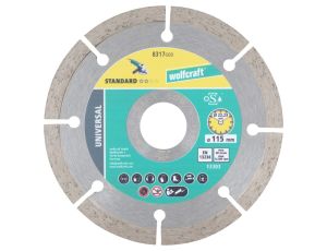 Tarcza diamentowa 115 do cięcia Solid Uniwersal, wolfcraft
