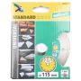 Tarcza diamentowa 115 do cięcia Solid Uniwersal, wolfcraft - 3