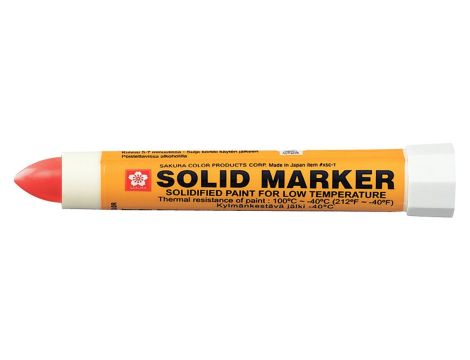 Marker Solid czerwony do niskich temperatur, Sakura