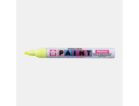Marker Paint FLUO ze średnią żółtą końcówką, Sakura