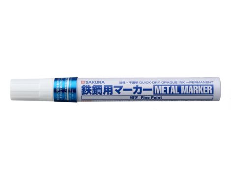 Marker METAL jasny niebieski cienki, Sakura - 2