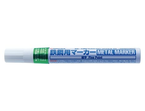 Marker METAL zielony cienki, Sakura - 2