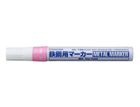 Marker METAL różowy cienki, Sakura - 2