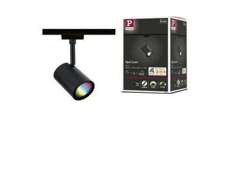 Reflektor na szynoprzewód Urail LUXE LED SH Zigbee GU10 4,8W 350lm 2200K-6500K 230V czarny matowy / tworzywo sztuczne - 11