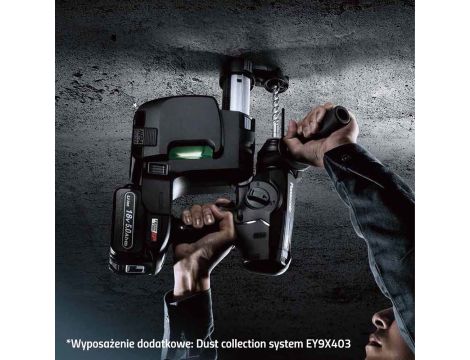 Młotowiertarka SDS 18V Panasonic EY1HD1 J18D32 + ładowarka + 2x aku 18V/5Ah + systainer - 2