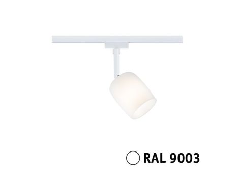 Reflektor na szynoprzewód URail BLOSSOM GU9 max.10W 230V biały RAL9003 / metal