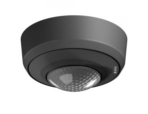 Czujnik obecności i zmierzchu  PD-8 Dali-2 IPD natynkowy IP54 okrągły czarny