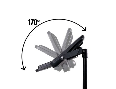Naświetlacz MIZAR LED 50W 6000lm 4000K IP65 230V antracyt / aluminium - 16