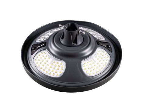 Oprawa parkowa solarna MOONSOLAR LED 25W czujnik ruchu i zmierzchu pilot 4000K IP65 antracyt / aluminium - 4
