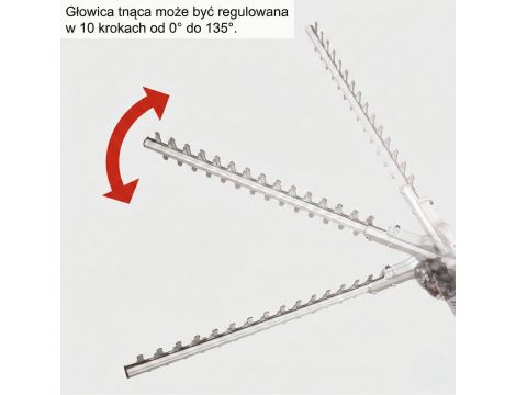 Elektryczne nożyce do żywopłotu Scheppach ETHT1000 - 4