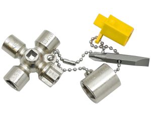 Klucz do szaf sterowniczych Mini Key V1   15 w 1