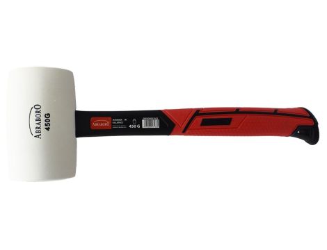 Młotek gumowy biały 450 g  Abraboro