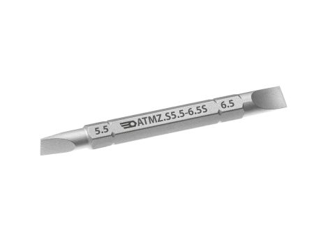 Facom - Grot dwustronny 1/4" do śrub z rowkiem, 5,5 - ATMZ.S5.5-6.5S