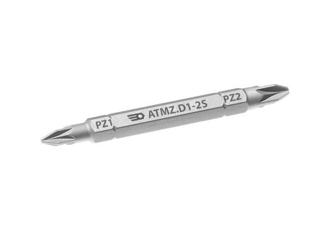 Facom - Grot dwustronny 1/4" do śrub Pozidriv®, PZ1 - ATMZ.D1-2S